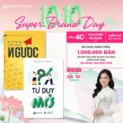 Bìa sách Tư Duy Ngược & Tư Duy Mở