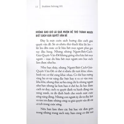 Người Thông Minh Giải Quyết Vấn Đề Như Thế Nào — ảnh 4